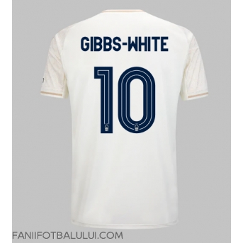 Nottingham Forest Morgan Gibbs-White #10 Tricou Fotbal Replică 2025-26 Barbati Deplasare